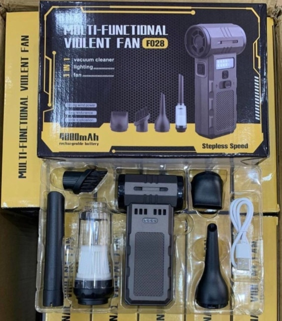 جت فن و جارو شارژی دمنده مکنده ویولنت مدل F028