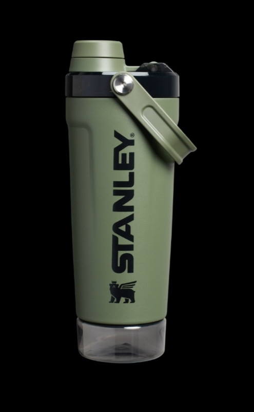 شیکر استنلی590 میل مدل ACTIVATE SHAKER BOTTLE مخزن دار _ اورجینال