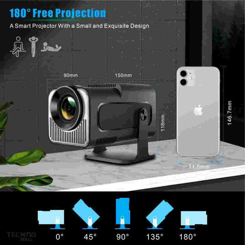 ویدیو پروژکتور Hy320 Mini hy320 mini projector / پرداخت اقساطی