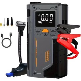 جامپ استارت خودرویی پاورفول مدل T700 ظرفیت 8000 میلیآمپر+چراغ قوه /