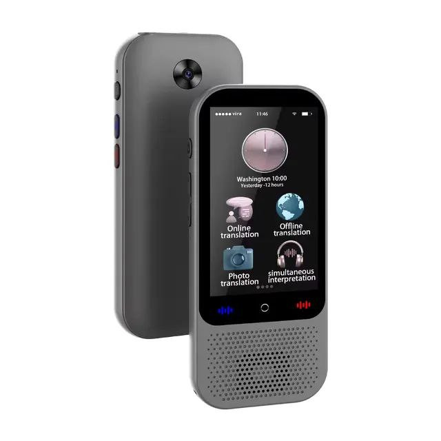 دستکاه مترجم صوتی هوشمند دوربین دار مدل S80 pro (با S80 Pro Smart Voice ( زبان 138 قابلیت پشتیبانی Translator with Camera