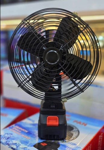 پنکه شارژی 48 ولت توری فلزی مدل FAN LITHIUM 3PIN /