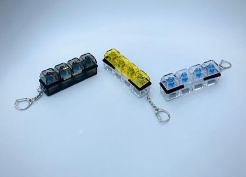 فیجت کیبوردی کاهش استرس مدل 4-Key (Fidget Keyboard Switch Tester)