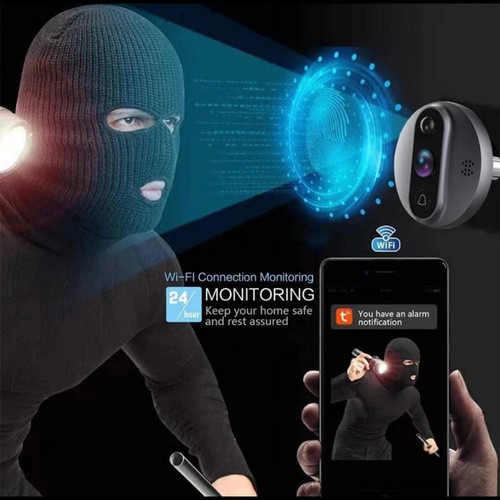 چشمی هوشمند دیجیتال همراه با مانیتور مدل ED_300PA/ پرداخت اقساط + ضمانت اصالت و گارانتی مهلت تست هفت روزه / ارسال فوری به تهران و سراسر ایران